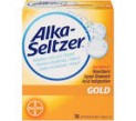 alka seltzer gold..