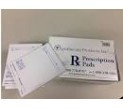 rx pads stock 100..