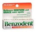 benzodent denture..
