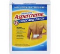 aspercreme lidoca..