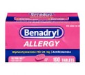 benadryl allergy ..