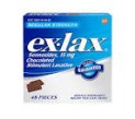 ex-lax chocolate ..