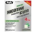 nicotine gum 4mg ..