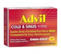 advil cold sinus ..