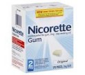 nicorette gum 2mg..