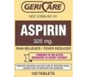 aspirin 325mg unc..