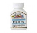 iron 65mg ferrous..
