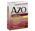 azo cranberry tab..