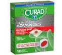 curad blood stop ..